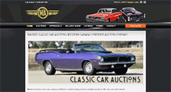 Desktop Screenshot of mackeeauctions.com
